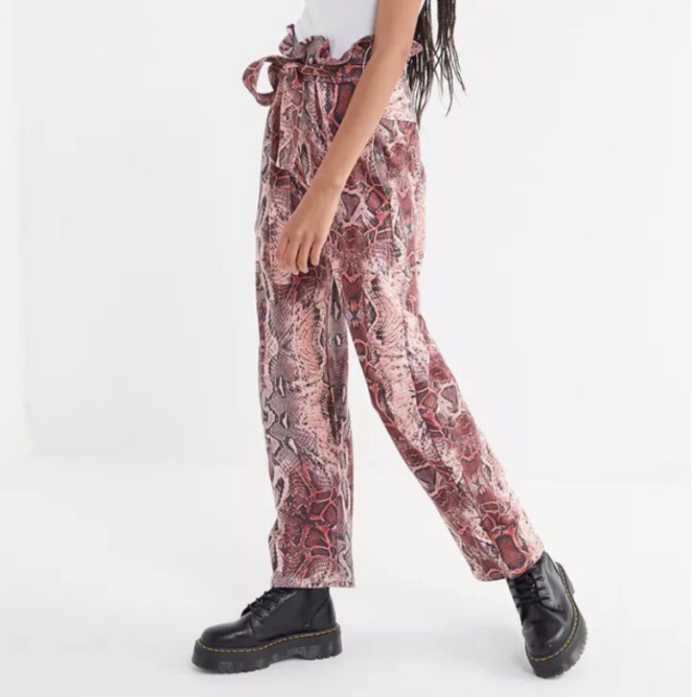 House of Sunny snakeskin print pants - Picture 3 of 12